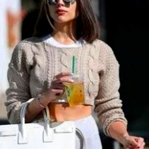 Naked Wardrobe cropped sweater